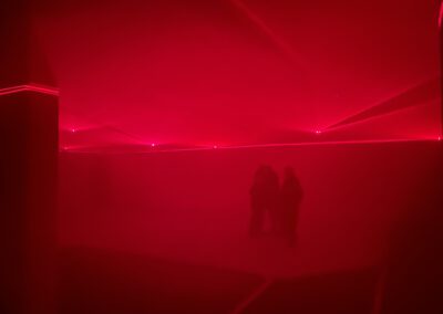Lisa Maria Baier — Pegel (Level) — Laser Installation in Hornig Areal Graz — 2026