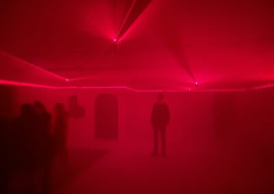 Lisa Maria Baier — Pegel (Level) — Laser Installation in Hornig Areal Graz — 2026