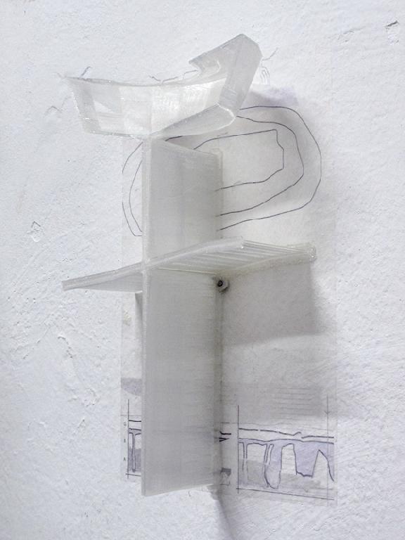 Franziska Goralski - Mangelerfahrung - 2015 - bedruckte Folie, 3D-Druck - 28 x 17 x 7 cm