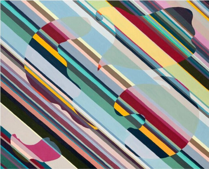 Claudia Nichelmann - Sleepy Wind - 2009 - Acryl auf Leinwand - 92 x 120 cm