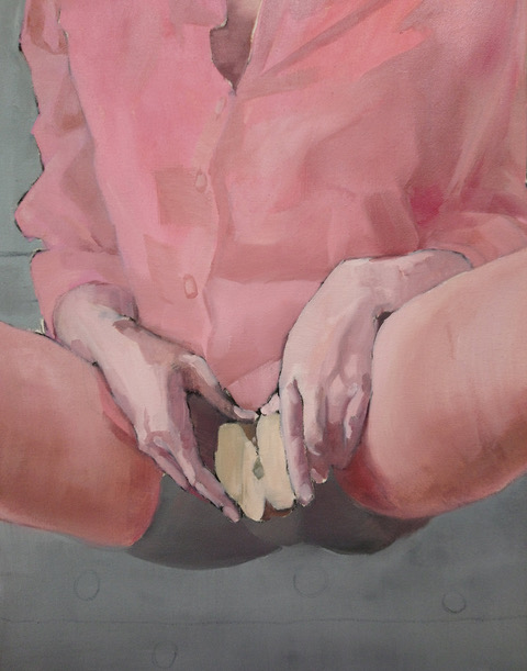 Helena Zubler - Apfelsine - 2019 - Öl auf Leinwand - 70 x 60 cm