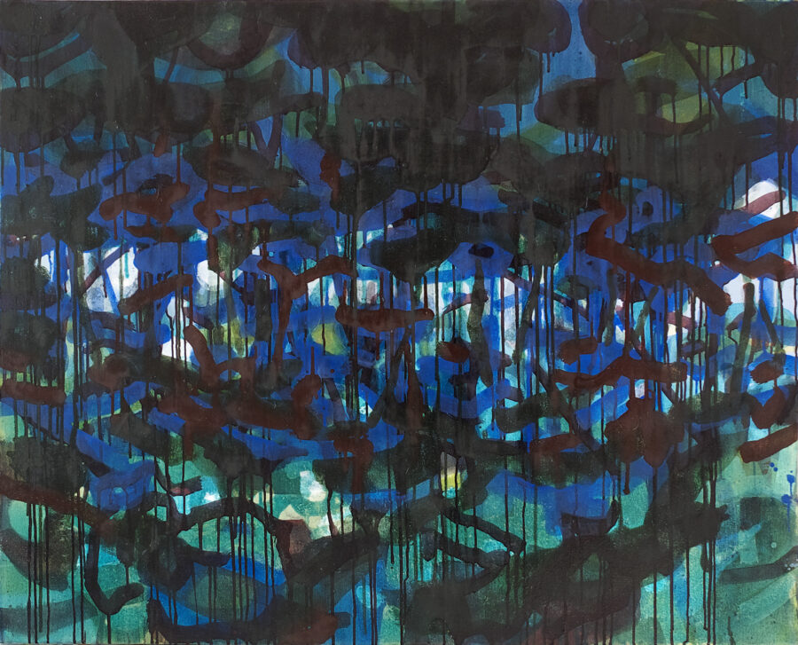 Thomas Blase - o.T. - 2016 - Öl auf Leinwand - 80 x 100 cm