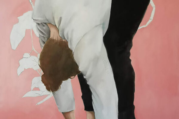 Helena Zubler - Harlekin - 2020 - Öl auf Leinwand - 130 x 70 cm