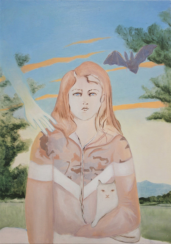Johanna Seidel - Familiars - 2019 - Öl auf Leinwand - 80 x 60 cm