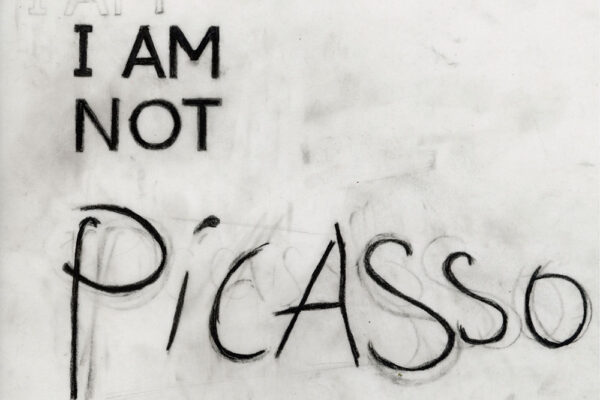 Sara Hoppe - I AM NOT Picasso (Detail) - 2020 - Bleistift auf Transparentpapier - 29,7 x 21 cm