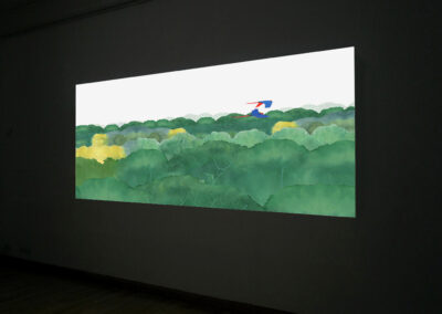 Johanna Failer - I woke up in a hammock and I couldn’t move - 2021 - 2-D Animation (Aquarell, Tinte, Buntstift auf Papier, z.T. digitale Animation) - 08:08 Minuten